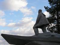 Печора. Памятник Русанову